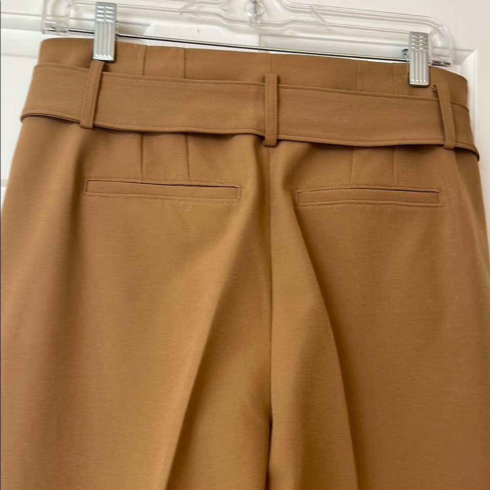 White House Black Market Tan High-Waisted Trousers - Picture 4 of 6